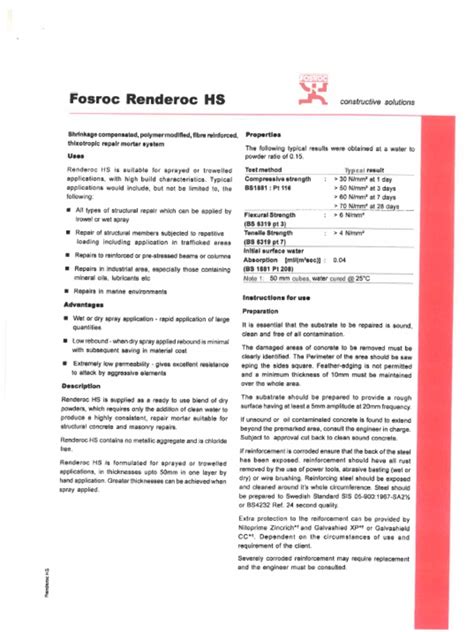 fosroc primer 20 data sheet